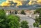 Overview on Piazza del Popolo in Rome