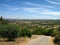 Overview scenic nature algarve