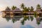 Overwater bungalows, French Polynesia