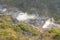 Owakudani, sulfur quarry, Japan