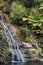 Owharoa waterfall in New Zealand.