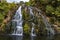 Owharoa waterfall in New Zealand.