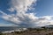 Owhiro Bay in Wellington, New Zealand, looking south towards Cook Strait.