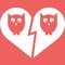 Owl Family Divorce Icon