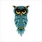 Owl vector design illustration, Owl t-shirt design illustration - Owl logo design inspiration