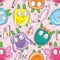 Owls Things Seamless Pattern_eps