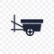 oxcart transparent icon. oxcart symbol design from Transportation collection. Simple element vector illustration. Can be used in