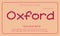 Oxford Font Elegant alphabet letters serif font and number