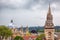 The Oxford skyline as seen from the top of Carfax Tower. Oxford University. England
