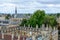 Oxford, United Kingdom - August 21, city panorama on August 21,