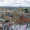 Oxford, United Kingdom - August 21, city panorama on August 21,