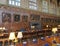 Oxford University college dining hall