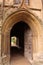 Oxford University / college old door, England
