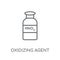 Oxidizing Agent linear icon. Modern outline Oxidizing Agent logo