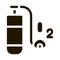 Oxygen Cylinder Alpinism Equipment glyph icon