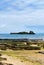 Oyster beds in Cancale, France