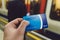 Oyster card london subway