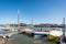 Oyster port of Larros in Gujan-Mestras, near Arcachon in France