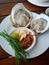 Oyster and side dishes