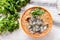 Oyster vermicelli is a delicious food in Taiwan. It is made with oysters and thin noodles