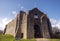 Oystermouth Castle  on the hill in Mumbles