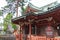 Ozaki Shrine in Kanazawa, Ishikawa, Japan. The shrine is dedicated to both Tokugawa Ieyasu and Maeda
