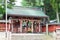 Ozaki Shrine in Kanazawa, Ishikawa, Japan. The shrine is dedicated to both Tokugawa Ieyasu and Maeda