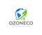 Ozone logo design. World ozone day vector design
