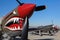 P-40 Warhawk on Flight Line