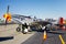 P-51D Mustang Fighter Plane Display