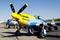 P-51D Mustang Fighter Plane on Display