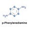 P-Phenylenediamine PPD is an organic compound