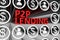 P2P LENDING concept blurred background