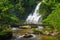 Pa Dok Siew Waterfall in the forest, Inthanon mountain ,Chiang M