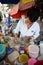 Paan chewing shop on the street in Yangon