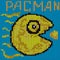 Pac man icon. arcade game icon