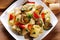 Paccheri Neapolitans with grilled vegetables