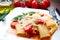 Paccheri with tomatoes sauce