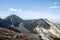 Pachola and Spalena mountain peak in Zapadne Tatry mountains in Slovakia