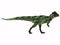 Pachycephalosaurus Dinosaur Side Profile