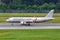 Pacific Airlines Airbus A320 airplane at Changi Airport in Singapore