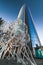 Pacific Gate residential tower and `Pacific Soul` sculpture by Jaume Plensa, San Diego, California