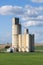 Pacific Northwest Farmers Cooperative silo in Whitman County Washington