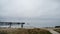 Pacific Ocean and pier near Santa Barbara, California