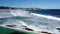 Pacific Ocean Waves Rolling Into Bondi Beach, Sydney, Australia