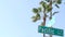 Pacific street road sign on crossroad, route 101 tourist destination, California, USA. Lettering on intersection signpost, symbol