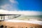 Pacifica Pier, Pacifica, California, sea wave