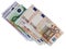 Pack of banknotes, euro