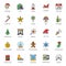 Pack Of Christmas Flat Icons