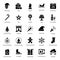 Pack Of Christmas glyph Icons